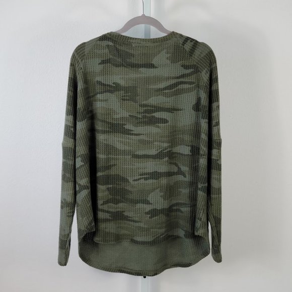 SWEET ROMEO Thermal Pullover Top green - Picture 5 of 7